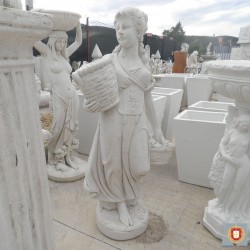 PETITE STATUE DE FEMME AUX...