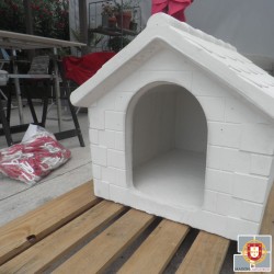 NICHE A CHIEN BLANCHE MOYENNE