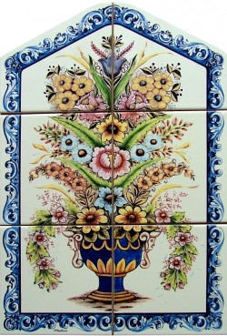 AZULEJO PETIT BOUQUET DE...